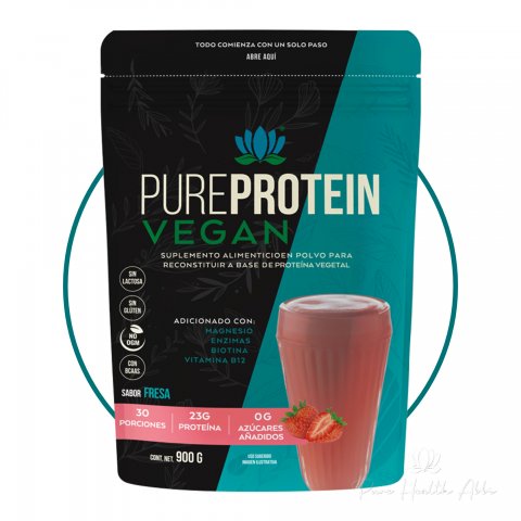 Pure Protein 900g Fresa Pure Health Abbi Uicab